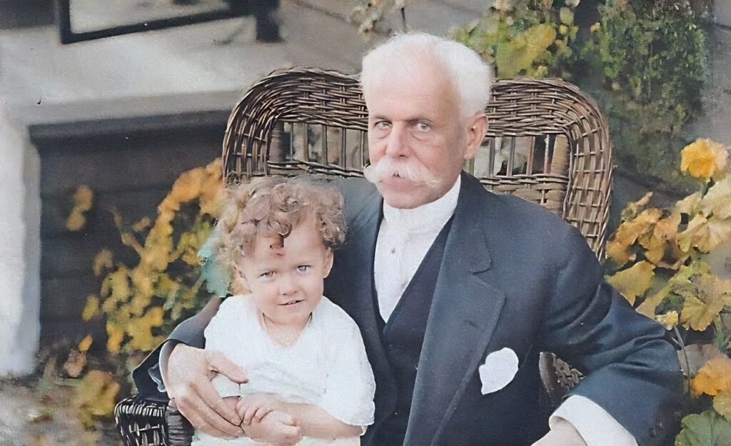 John Stammis with Child