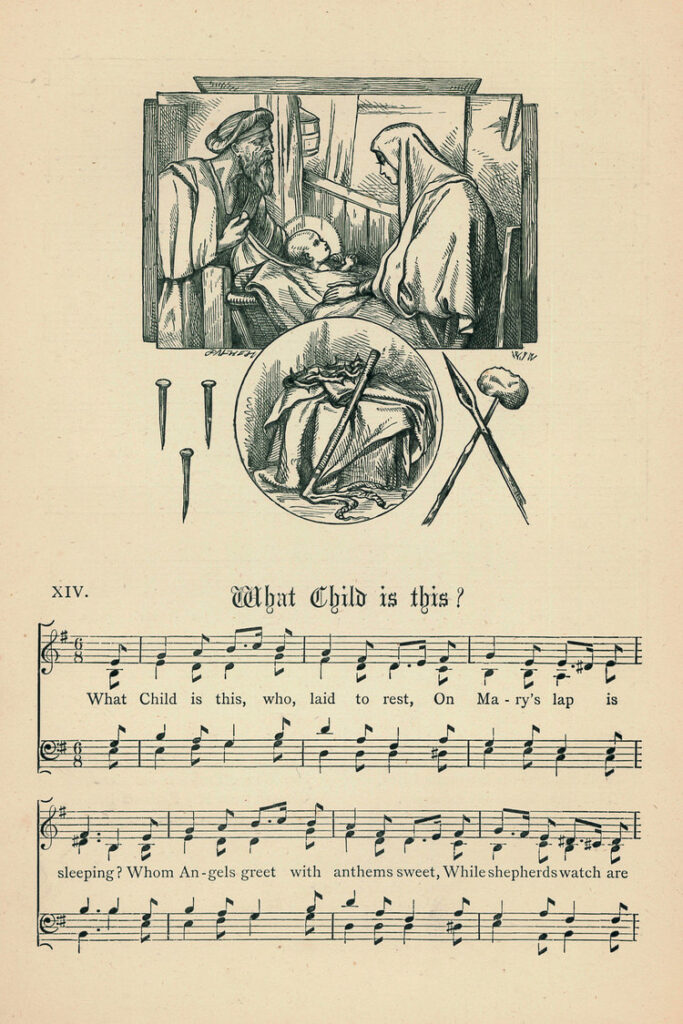What Child Is This Christmas Carols New Old 1871