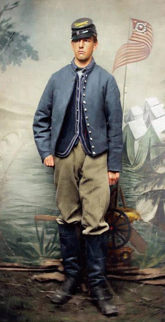 Charley Longfellow Civil War Uniform